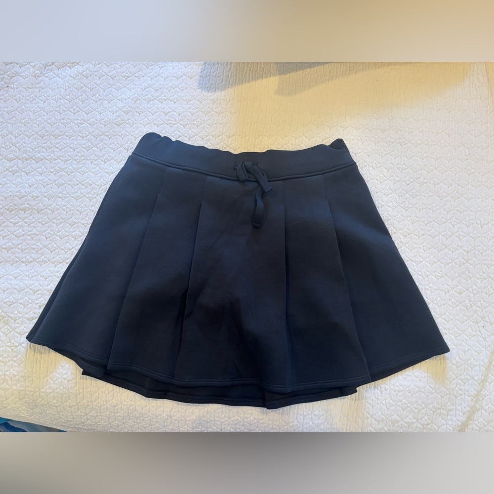 Abercrombie Kids Black Pleated Skirt